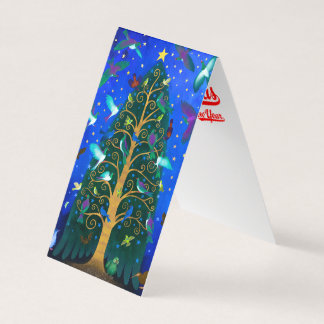 Carte de Noël aux oiseaux de Nouvelle-Zélande