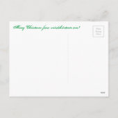 Carte de Noël aux oiseaux morts (Dos)