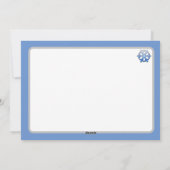 Carte de Noël avec 3 photos "Let It Snow!", (Dos)