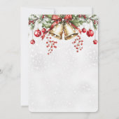 Carte de Noël avec cadre photo de pin  (Dos)