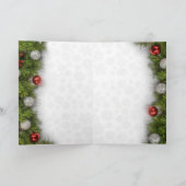 Carte de Noël avec cloches de Vantage (Intérieur)