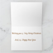 Carte de Noël avec Grotto et Nutcrackers (Intérieur)