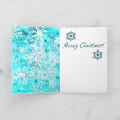 Carte de Noël avec impression de chat en média mix (Intérieur)