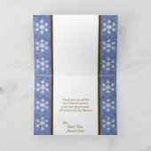 Carte de Noël avec insertion de photos familiales (Intérieur)