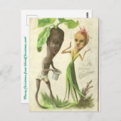 Carte de Noël avec Onion People (Devant / Derrière)