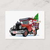 Carte de Noël avec Père Noël et Snow Maiden Postma (Devant)