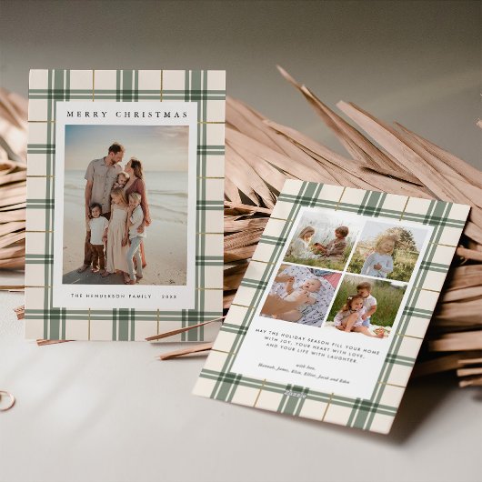 Carte de Noël avec photo