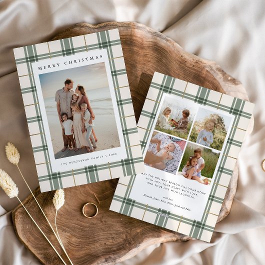 Carte de Noël avec photo