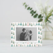 Carte de Noël avec photo de famille Xmas Joy (Debout devant)