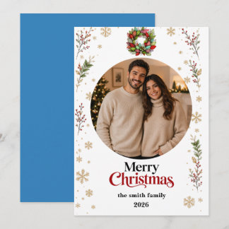 Carte de Noël avec photo | Joyeux Noël