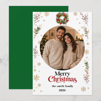 Carte de Noël avec photo | Joyeux Noël