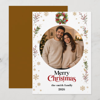 Carte de Noël avec photo | Joyeux Noël