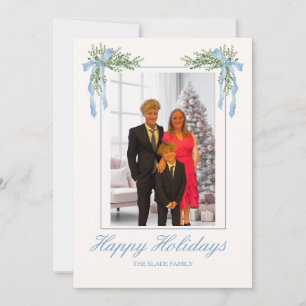 Carte de Noël avec photo personnalisée