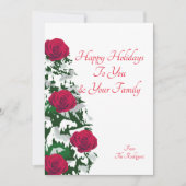 CARTE DE NOËL AVEC SAPIN DE NOËL (Devant)