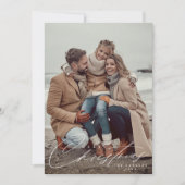 Carte de Noël avec texte Joyeux Noël (Devant)