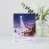 Carte de Noël Away In a Manger (Debout devant)