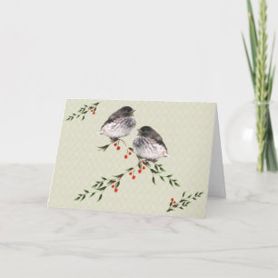 Carte de Noël Baby Juncos