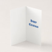 Carte de Noël Bauble Arbre de Noël (Inside)