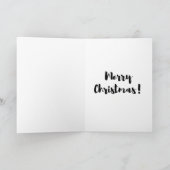 Carte de Noël Bauble Pup (Intérieur)