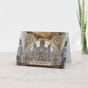 Carte de Noël bavaroise d'organe