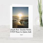 Carte de Noël Beachy. (Dos)