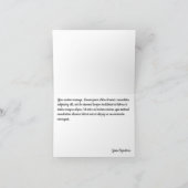 Carte de Noël bébé mignon dessin animé (Intérieur)