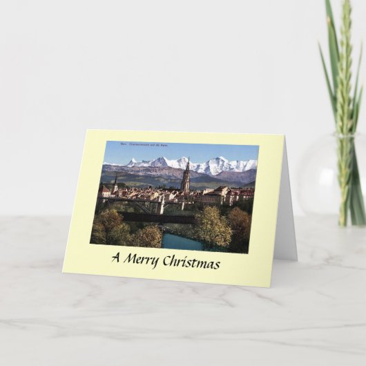 Carte de Noël - Berne, Suisse (Devant)