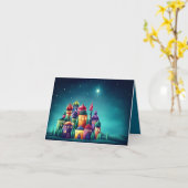 Carte de Noël - Bethlehem Star (Fleur jaune)