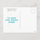 Carte de Noël Big Cheese (Dos)