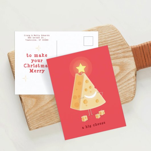 Carte de Noël Big Cheese