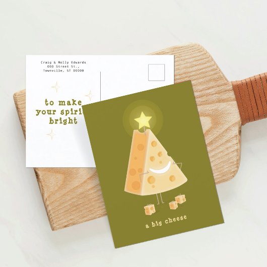 Carte de Noël Big Cheese