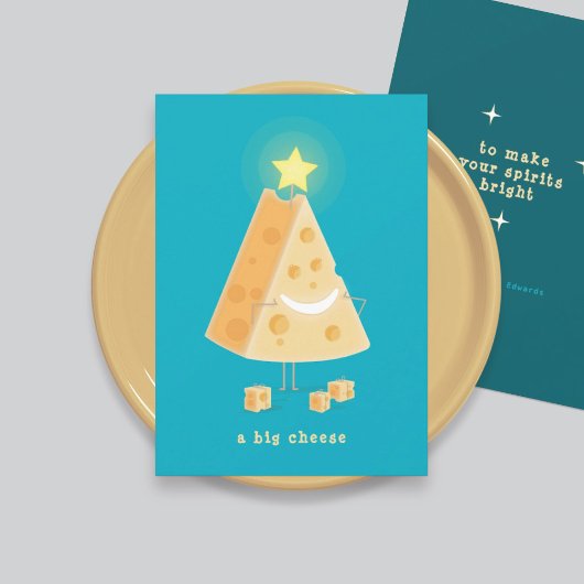 Carte de Noël Big Cheese