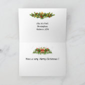 Carte de Noël - Birmingham, Alabama, USA (Intérieur)