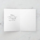 Carte de Noël Black Lab (Intérieur)