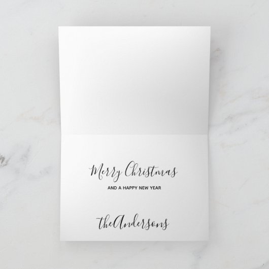 Carte de Noël Black Lab - Chien mignon Chien Chien (Intérieur)