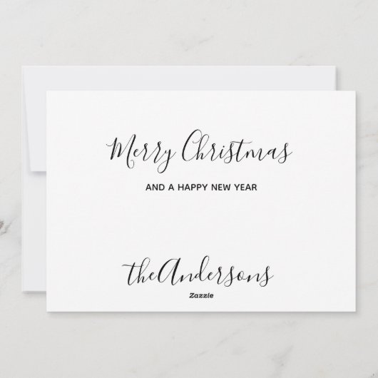 Carte de Noël Black Lab - Chien mignon chiot Labra (Dos)