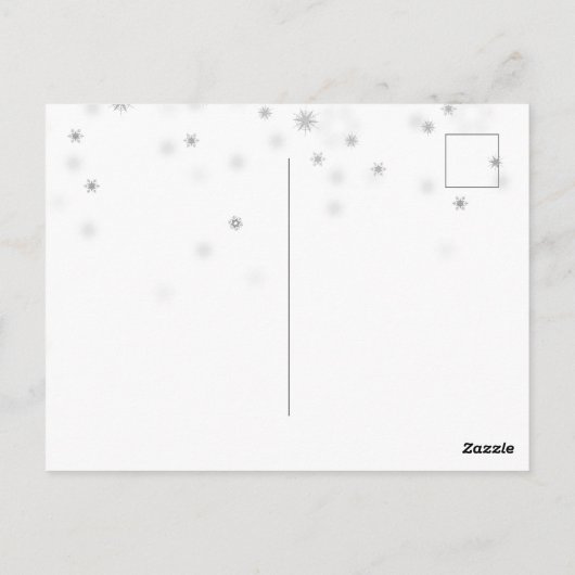 Carte de Noël Blond Irish Dancer (Dos)