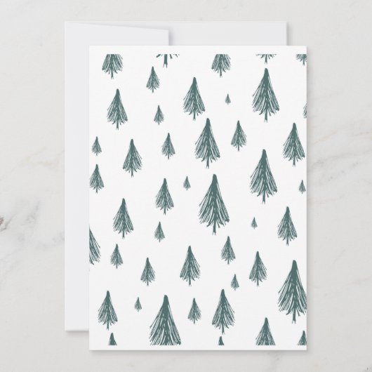 Carte de Noël, bonhommes de neige joyeux. (Dos)