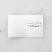 Carte de Noël Boston Terrier (Intérieur)