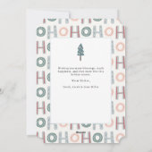 Carte de Noël Boule à Neige (Dos)