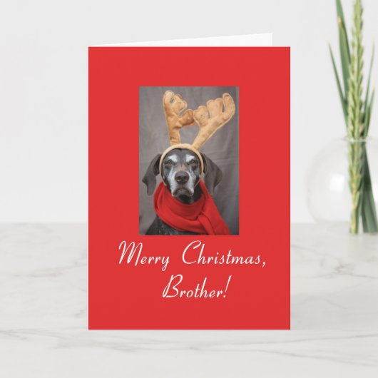 Carte de Noël Brother Merry (Devant)