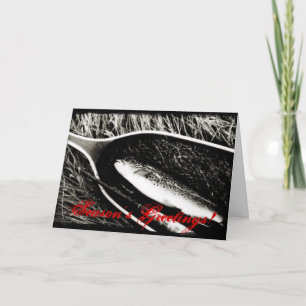 Carte de Noël Brown truite