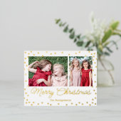 Carte de Noël Bubly Cheval Foil (Debout devant)