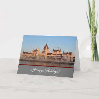 Carte de Noël Budapest