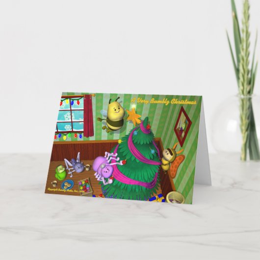 Carte de Noël Bumblz #2 - Customisée (Devant)