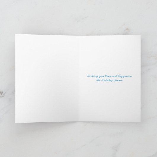 Carte de Noël Bunny Angel (Intérieur)