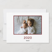 Carte de Noël Buon Natale (Dos)