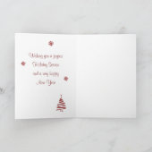 Carte de Noël "Canadiens de Noël" (Intérieur)