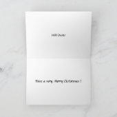 Carte de Noël - Canards sauvages (Intérieur)