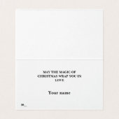 Carte de Noël Cardinal Couple (Inside Unfolded)